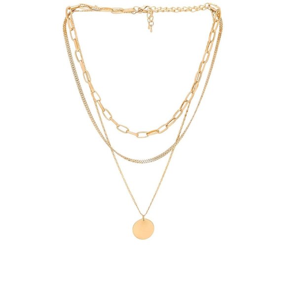 8 Other Reasons Jewelry - REVOLVE 8 Other Reasons Layered Chain Necklace Gold Womens Size OS